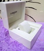 Longines Replica Watch Boxes For Sale- White Leather Box